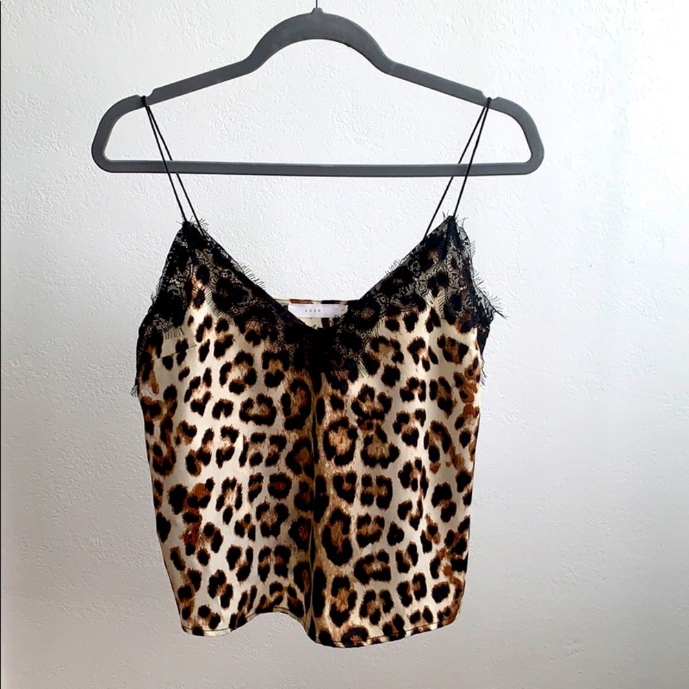 Leopard camisole
